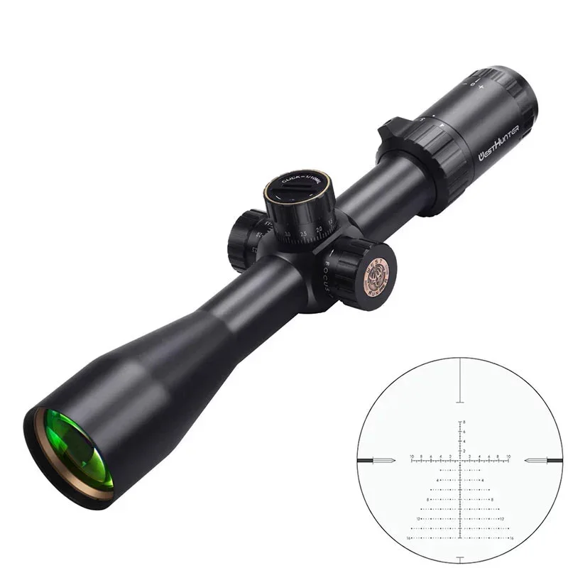 Mira telescópica WESTHUNTER HD 4-16X44 FFP First Focal Plane