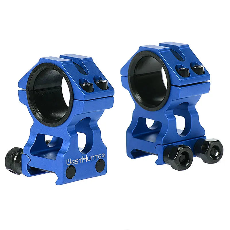 HIGH PROFILE PICATINNY SCOPE RINGS | 30MM 25.4MM