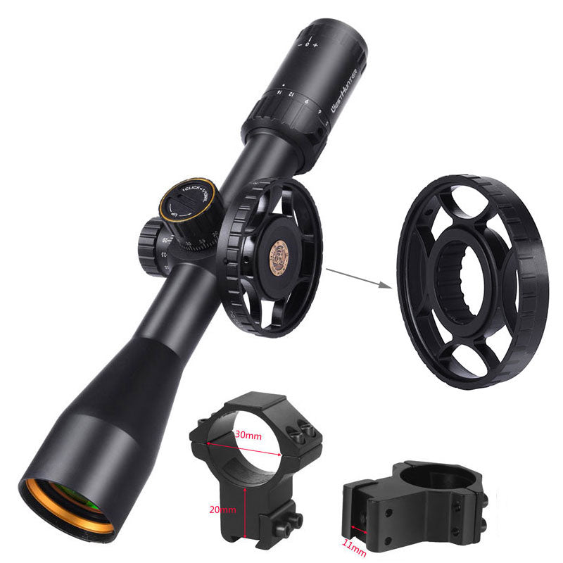 Mira telescópica WESTHUNTER HD 4-16X44 FFP First Focal Plane