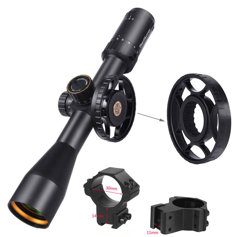 Mira telescópica WESTHUNTER HD 4-16X44 FFP First Focal Plane