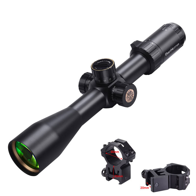Mira telescópica WESTHUNTER HD 4-16X44 FFP First Focal Plane