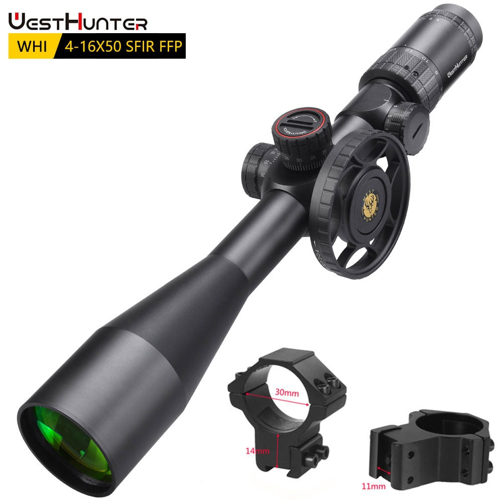 WHI 4-16x50 SFIR FFP Scope | First Focal Plane Scope