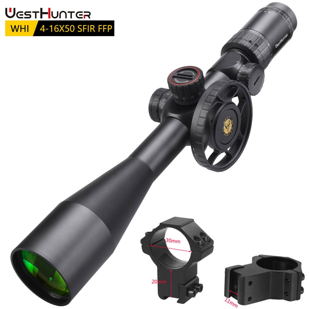 WHI 4-16x50 SFIR FFP Scope | First Focal Plane Scope