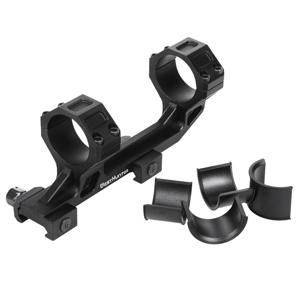 Acessórios ópticos de montagem Picatinny de 30/25,4 mm de uma peça