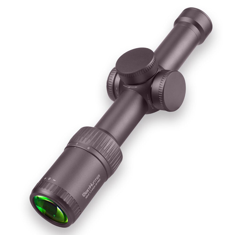 Mira telescópica compacta SFP WestHunter HD-S 1.2-6X24 IR Pro