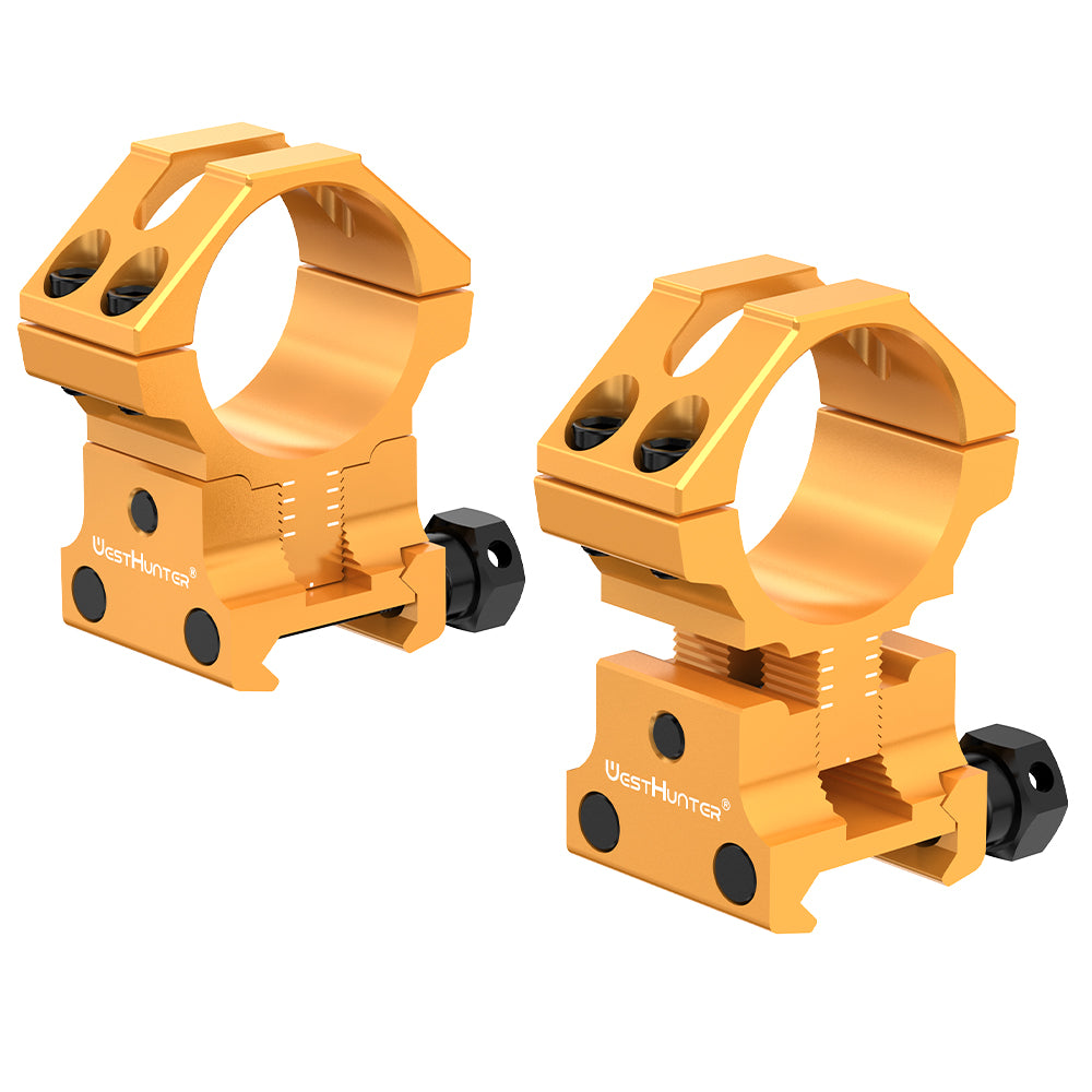 WESTHUNTER WH201 Adjustable Profile Raise Picatinny Mounts CNC Precision
