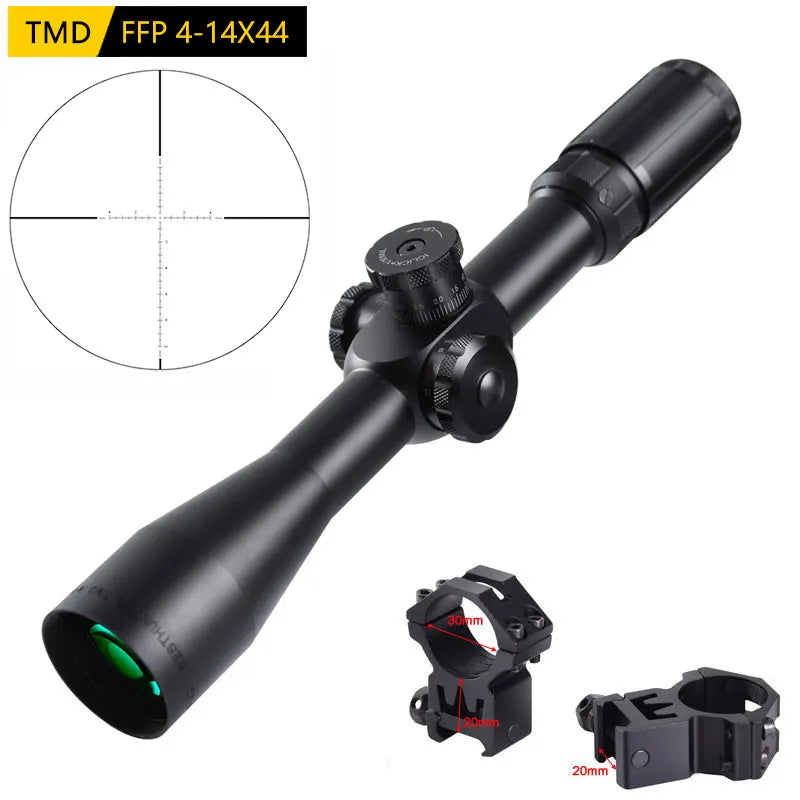 WHF 4-14X44 FFP Scope | First Focal Plane