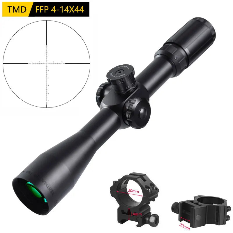 WHF 4-14X44 FFP Scope | First Focal Plane