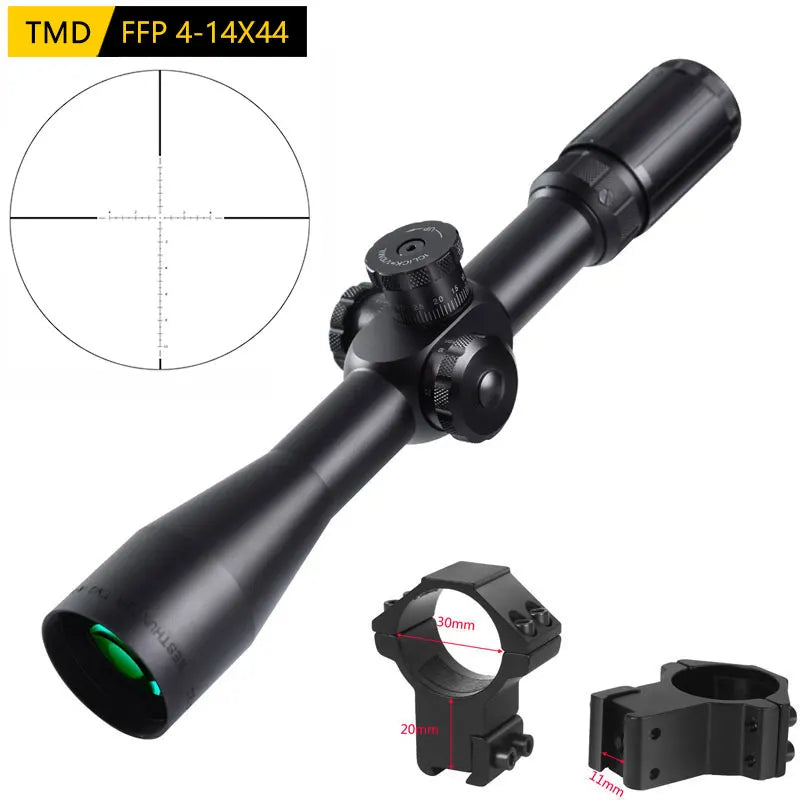 WHF 4-14X44 FFP Scope | First Focal Plane