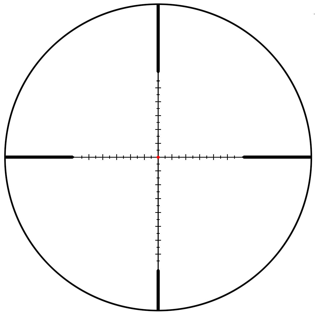 HD Fiber 3-12X44 IR SFP Scope | Fiber Dot Reticle | Second Focal Plane