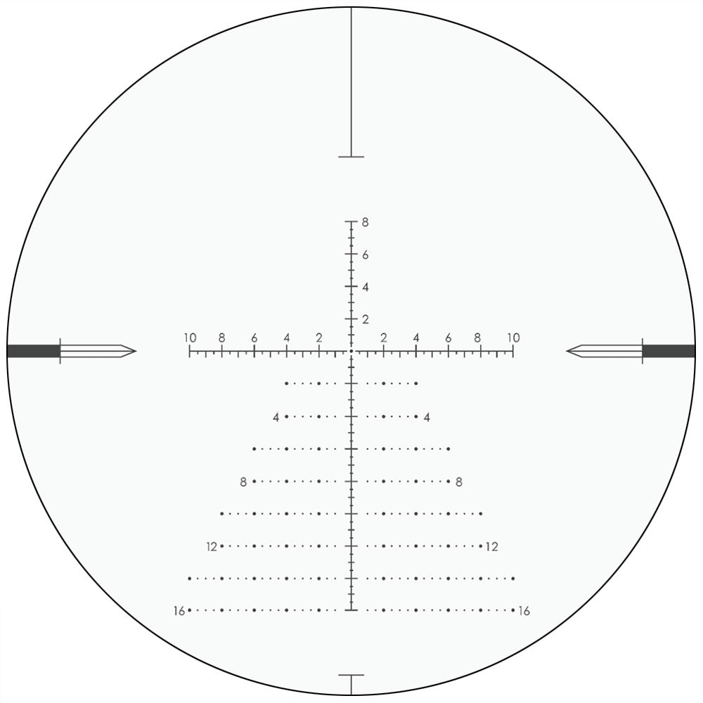 Mira telescópica de primer plano focal WESTHUNTER HD 4-16X44 FFP 