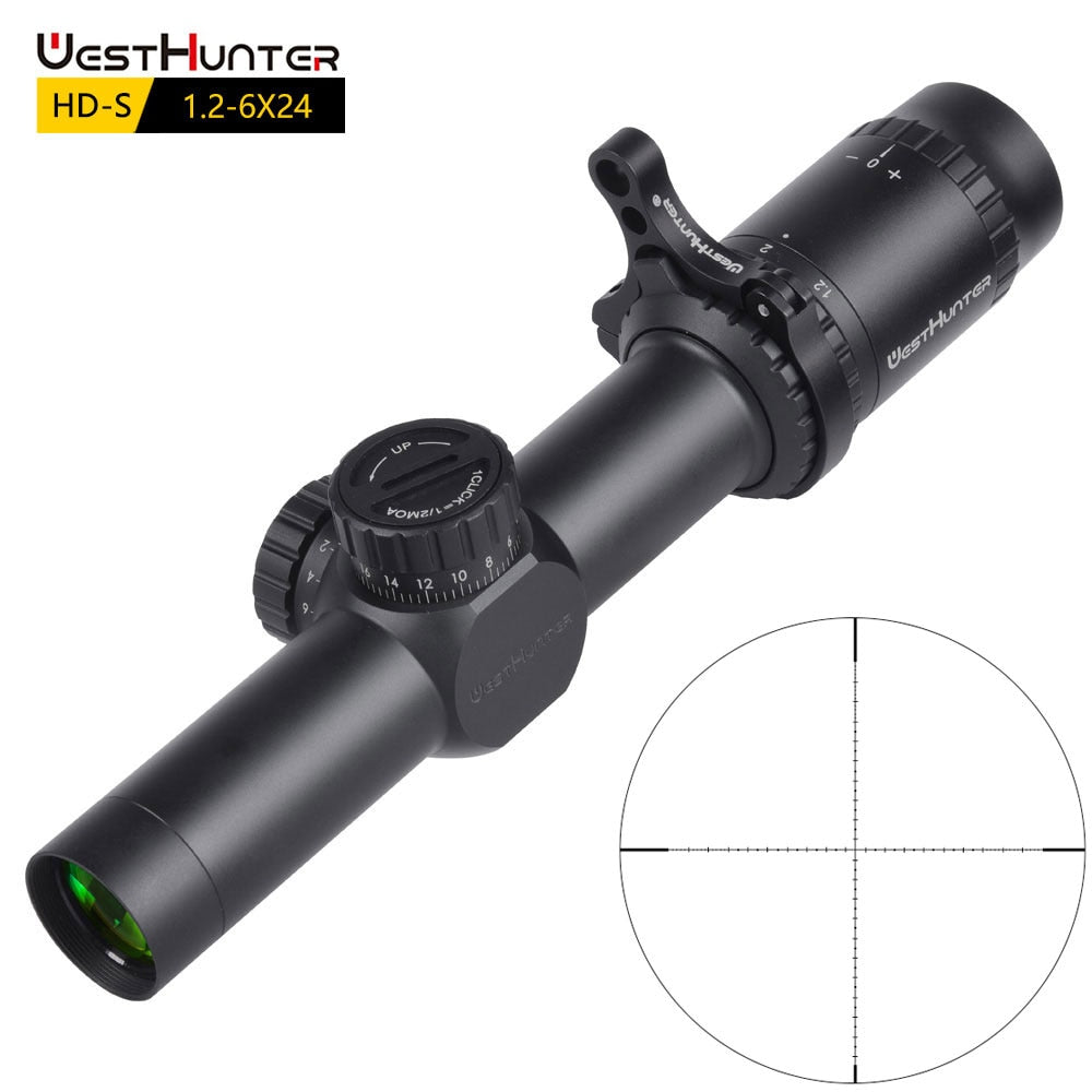 WestHunter HD-S 1.2-6X24 SFP Compact Scope